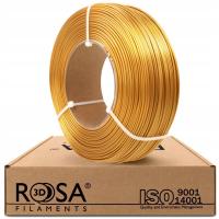 Filament Refill PET-G Standard HS High Speed Rosa3D Gold Metalic Złoty 1kg