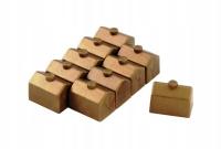 Domki do gry - złote 10 szt Pionek Domek