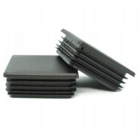 ZAŚLEPKA WEWNĘTRZNA KAPA KOREK ZATYCZKA NA PROFIL SŁUPEK 80x80 CZARNY 3 SZT