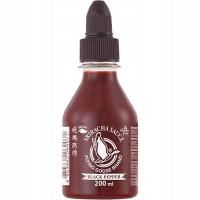 Sos chili Sriracha z czarnym pieprzem Tajski 200ml Flying Goose ORYGINALNA