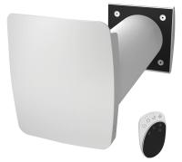 2X Rekuperator ścienny KERS+ 25 100mm pilot 25m3/h czujnik wilgotności