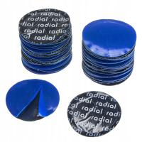 ŁATKA ŁATKI UNIWERSALNE RADIAL DO NAPRAWY OPON 60MM TYP USA STIX 50 SZT.