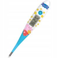 Termometr Cyfrowy Peppa Pig Duży ekran Pomiar w 10 sek doustny i pod pachę