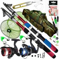НАБОР РЫБОЛОВНЫЙ 2 x Удочка 2 x Reel СУМКА