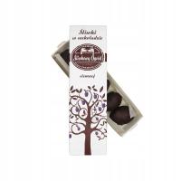 Śliwki Alta Saska ŚLIWKOWY OGRÓD na PREZENT a w czekoladzie ciemnej, 85g