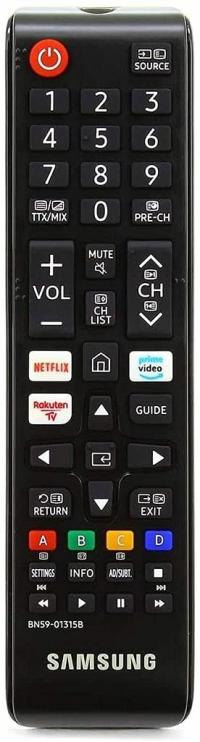 А. pilot do TV Samsung Smart BN59-01315B Netflix, Prime, Rekutern