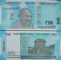 Banknot 50 Rupees 2018 ( Indie )