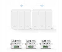 БЕСПРОВОДНОЙ ВЫКЛЮЧАТЕЛЬ СВЕТА С 3 РАДИОЧАСТОТНЫМ ПРИЕМНИКОМ 433 МГЦ 10 А