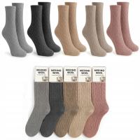 5x Termo SKARPETKI wysokie Wełniane z MERYNOSÓW SKARPETY MERINO WEŁNA 35/38
