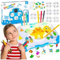 TABLICA Projektor Do Rysowania Podświetlana PULPIT LED Tablet SZABLONY