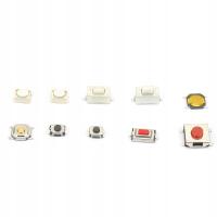 Zestaw Przycisków Zdalnego Sterowania 250 szt. 10 Rodzajów Przycisków Tact Switch do Różnych Zastosowań