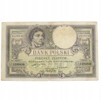 Polska , II RP - Bank Polski - 500 zł Kościuszko 1919 ser. SA.