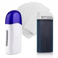 DOLL Xanitalia Zestaw wosk do depilacji w rolce AZULENE + PODGRZEWACZ PASKI