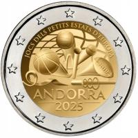 Andora (Andorra) 2 euro 2025 - Igrzyska Małych Państw Europy