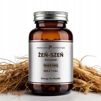 ŻEŃ SZEŃ KOREAŃSKI Ekstrakt z korzenia 1000mg 120 tabl MOCNY ENERGIA STRES