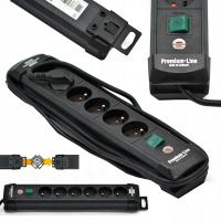 Удлинитель brennenstuhl 3 м 6 шт. розетки черный