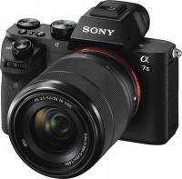 Aparat fotograficzny Sony Alpha ILCE-7 Mark II korpus + obiektyw czarny