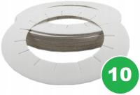 Osłonki papierowe na puszkę wosku - 10szt.