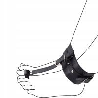 наручники БДСМ кожа для ног и пальцев бондаж манжеты для сдерживания