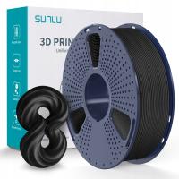 SUNLU Filament PETG-CF Carbon Fiber Czarny 1kg Nowa Szpula, Wytrzymały