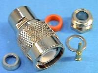 Złącze wtyk TNC na kabel RG58 SKRĘCANE