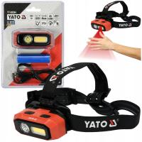 Светодиодный налобный фонарь 3,7 в 2200 мАч 800 Лм с датчиком движения YATO
