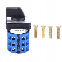 25A кулачковый переключатель 3-позиционный селектор