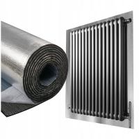 Самоклеящийся нагревательный экран 9 мм пенопластовый резиновый коврик с алюминием 0, 5 м2