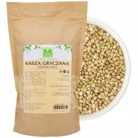 KASZA GRYCZANA NIEPALONA biała jasna 1kg naturalna gryka świeża nieprażona