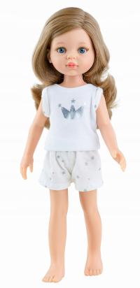 Паола Рейна испанская кукла Карла в пижаме 32 см