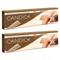 2x Świece Relaksacyjne Do Świecowania Uszu Konchy Wyciszenie Stres Aura