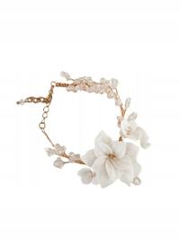 Bransoletka White Flower