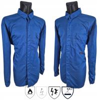 KOSZULA SPAWALNICZA TRUDNOPALNA Z ATESTAMI NIEPALNOŚCI UŻYWANA r. M