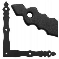 NAROŻNIK OKIENNY OZDOBNY PŁASKOWNIK DO OKIEN OŚCIEŻNIC DRZWI 100x100 1 szt.