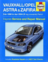 Vauxhall/Opel Astra & Zafira Petrol (Feb 98