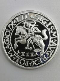 Реплика трояка Сигизмунда Августа 1565, 28 г