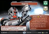 Star Wars Unlimited Hunter, Outcast Sergeant