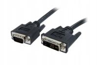 StarTech.com DVIVGAMM2M adapter kablowy 2 m DVI-A VGA (D-Sub) Czarny