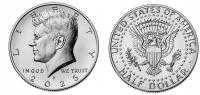 50 centów USA (2025) Half Dollar John F. Kennedy Mennica Philadelphia