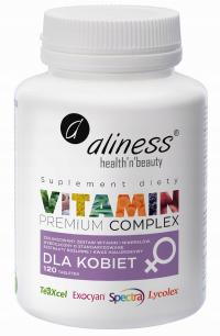 Aliness Premium Vitamin Complex 23 витамины и минералы для женщин 120TAB