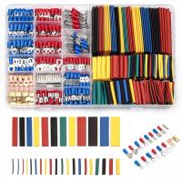 Konektory Złączki Izolowane Rurki Termokurczliwe Zestaw 678 Elementów