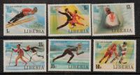 Liberia 1980 Znaczki 1168-73 ** sport igrzyska olimpijskie Olimpiada