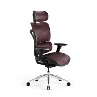 Эргономичное офисное кресло премиум-класса Diablo V-Commander: черный и бордовый
