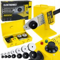 ZGRZEWARKA DO RUR PCV PP TERMOPLASTYCZNYCH POLIFUZYJNA 2200W 20-63MM 320°C