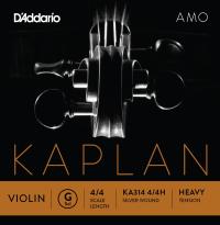 D'addario Kaplan одиночная струна G 4/4 для скрипки AMO KA314 Hard