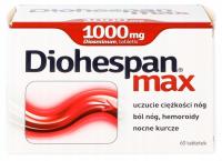 Diohespan Max 1000mg Diosminum Diosmina 60 табл.