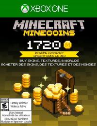 MINECRAFT MINECOINS PACK 1720 COINS Microsoft Xbox One