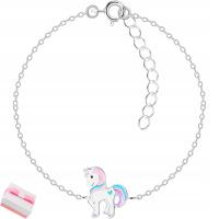 BRANSOLETKA SREBRNA 925 DLA DZIEWCZYNKI