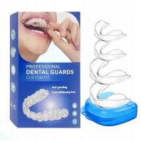 4X SZYNA RELAKSACYJNA BRUKSIZM ZGRZYTANIE ZĘBAMI ZACISKANIE + 2X ETUI