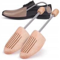 Носилки для обуви деревянные пружинные эластичные против складок
